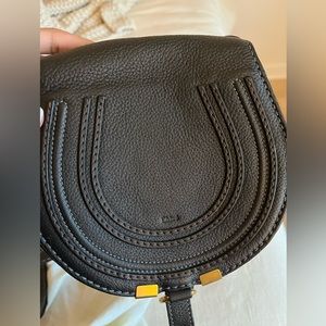 Chloe Small Marcie Crossbody Bag - Black